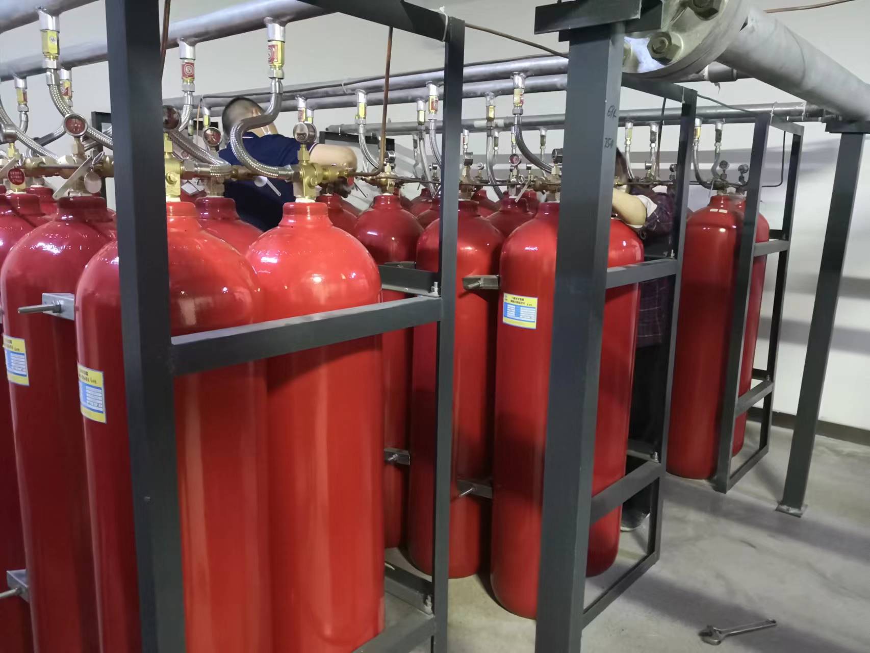 氣體滅火的組件和拼組介紹